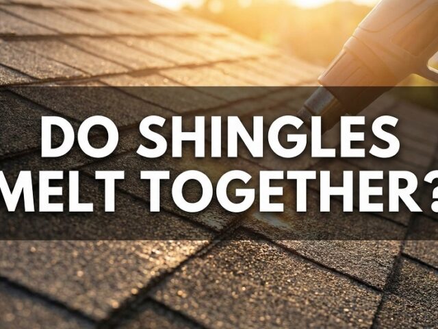 Do Shingles Melt Together? Complete Answer