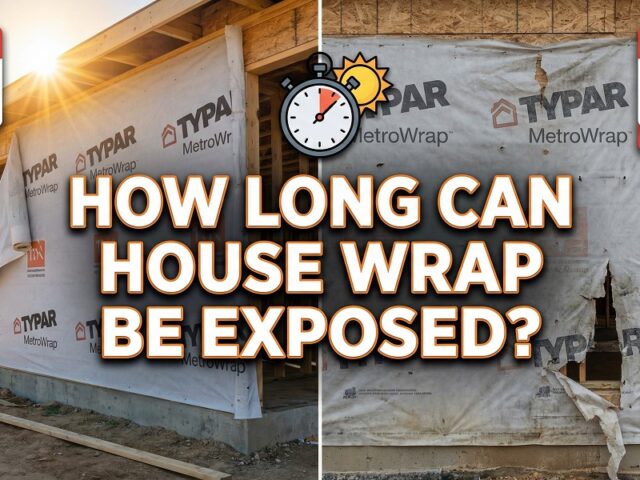 How Long Can House Wrap Be Exposed?