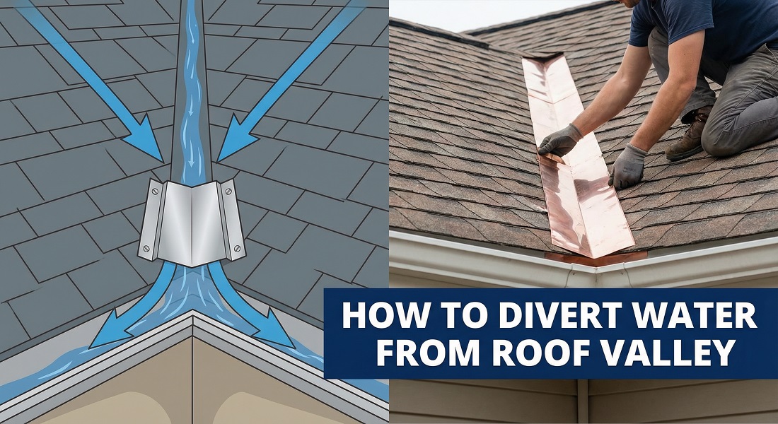 How to Divert Water from Roof Valley