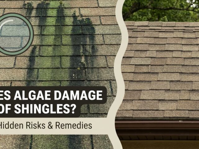 Does Algae Damage Roof Shingles? [Facts & Solutions]